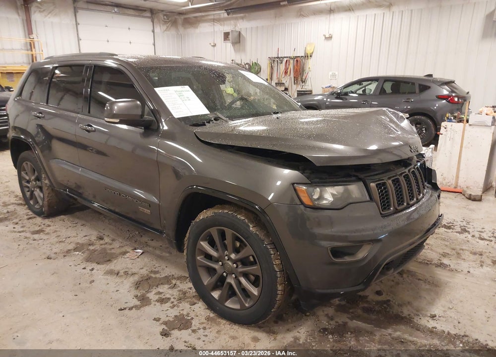2016 JEEP GRAND CHEROKEE LIMITED 75TH ANNIVERSARY VIN: 1C4RJFBG0GC334023
