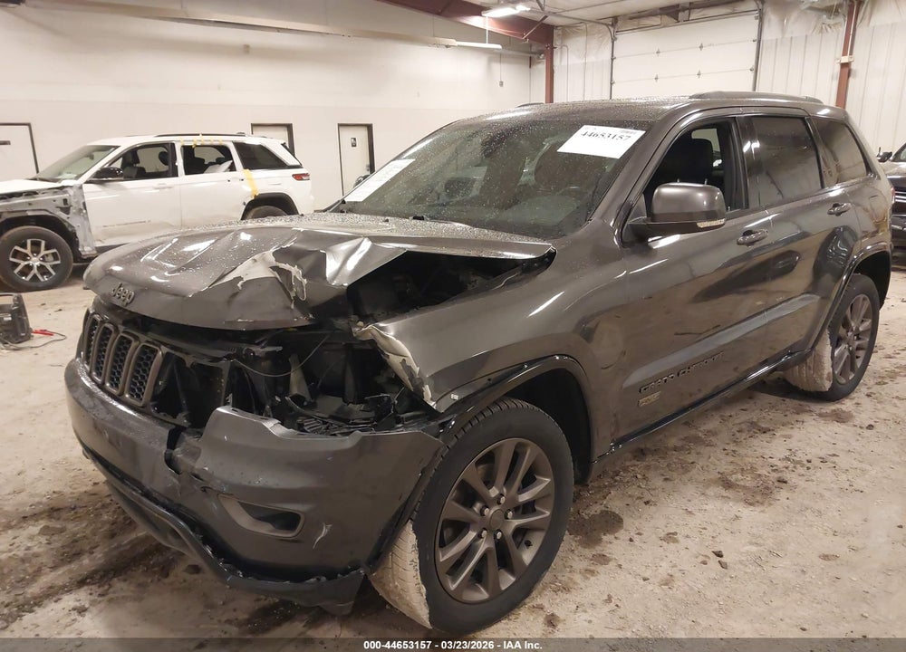 2016 JEEP GRAND CHEROKEE LIMITED 75TH ANNIVERSARY VIN: 1C4RJFBG0GC334023
