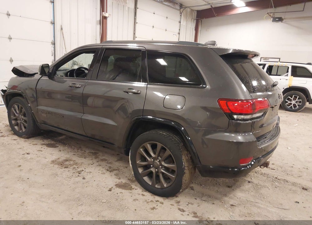 2016 JEEP GRAND CHEROKEE LIMITED 75TH ANNIVERSARY VIN: 1C4RJFBG0GC334023