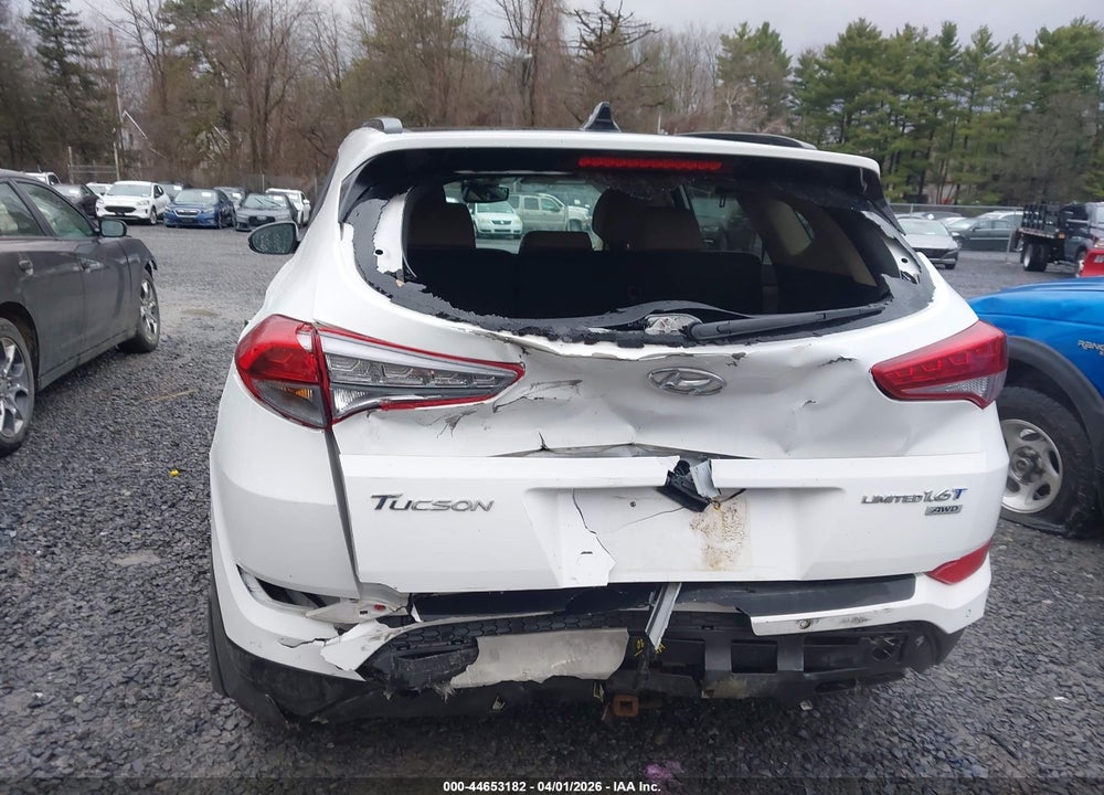 2017 HYUNDAI TUCSON LIMITED VIN: KM8J3CA20HU280175