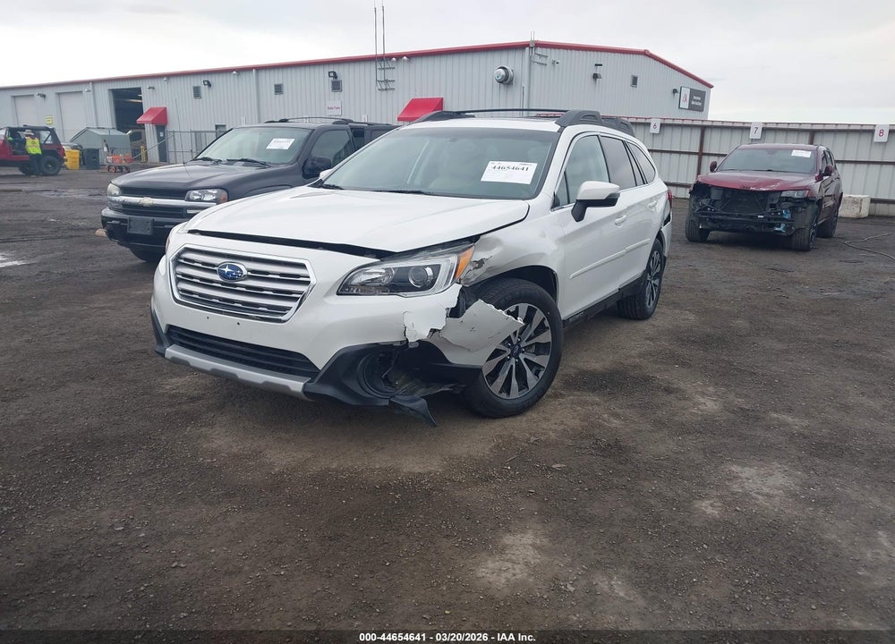 2016 SUBARU OUTBACK 2.5I LIMITED VIN: 4S4BSALC4G3324250