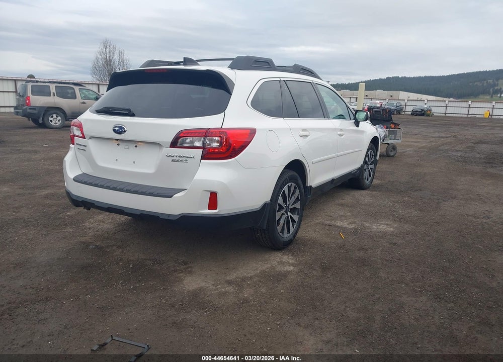 2016 SUBARU OUTBACK 2.5I LIMITED VIN: 4S4BSALC4G3324250