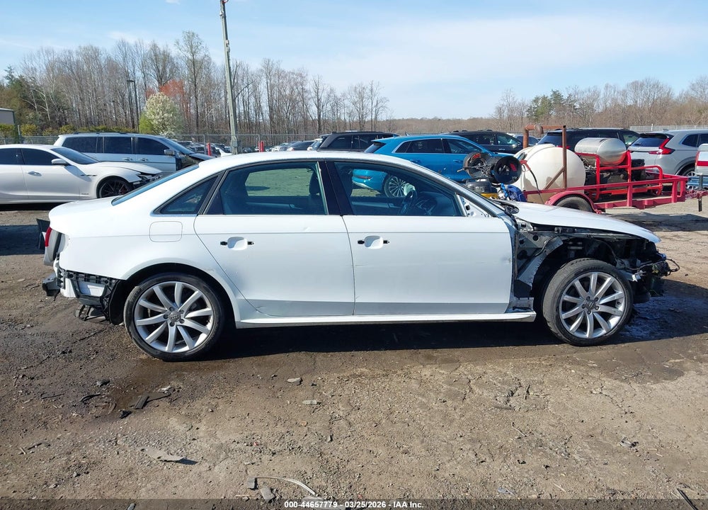 2014 AUDI A4 2.0T PREMIUM VIN: WAUBFAFL4EN040877