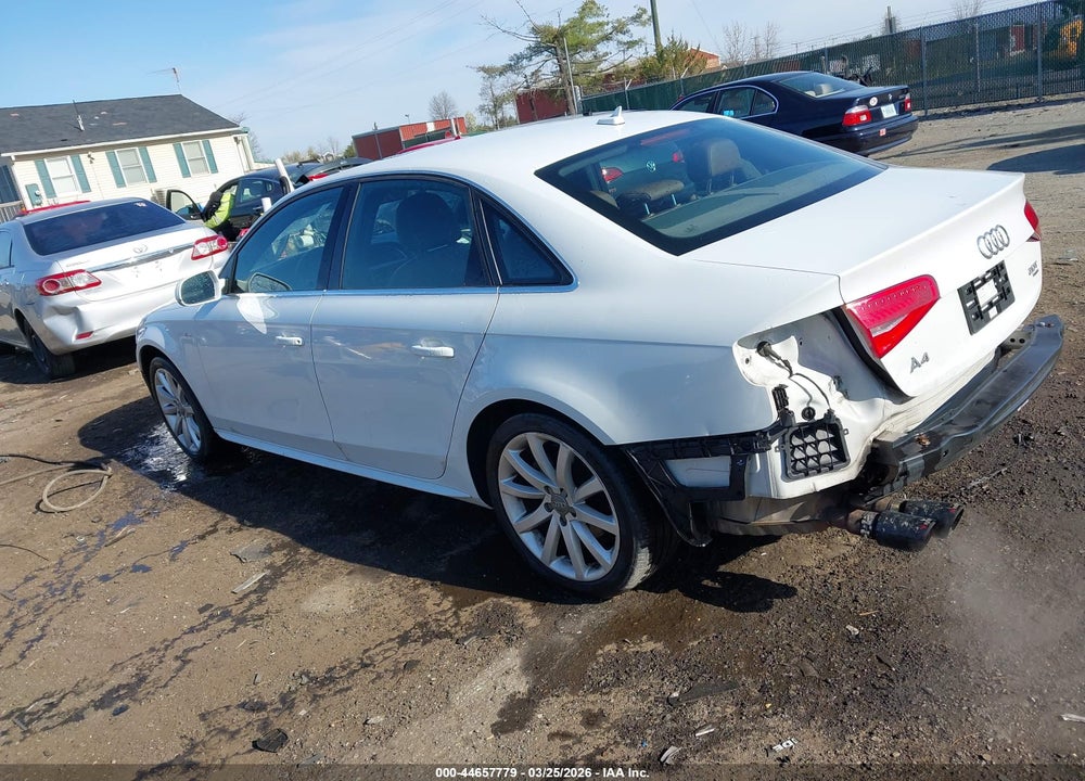 2014 AUDI A4 2.0T PREMIUM VIN: WAUBFAFL4EN040877