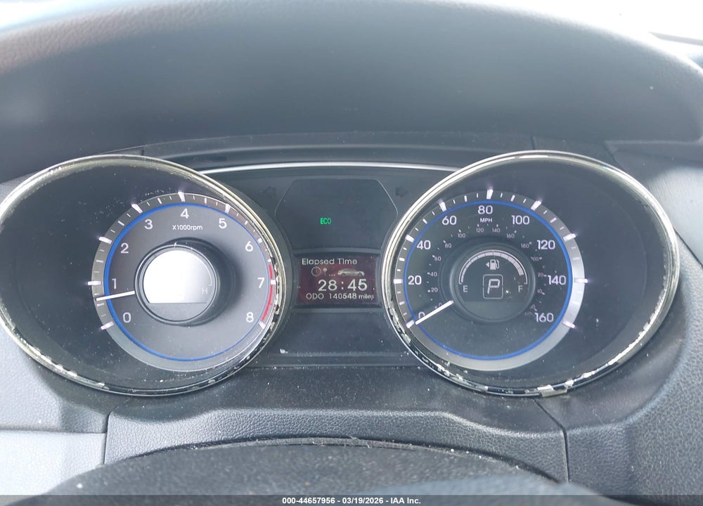 2013 HYUNDAI SONATA GLS VIN: 5NPEB4AC2DH717914
