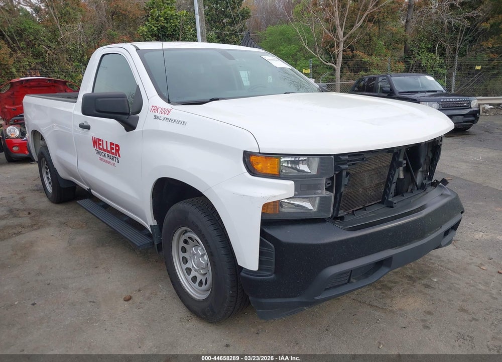 2021 CHEVROLET SILVERADO 1500 2WD  LONG BED WT VIN: 3GCNWAEF2MG344566
