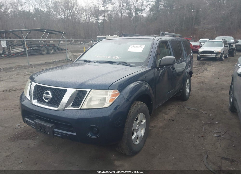 2010 NISSAN PATHFINDER S VIN: 5N1AR1NB0AC625231