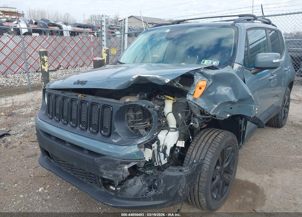 2017 JEEP RENEGADE ALTITUDE 4X4 VIN: ZACCJBBB7HPG56075