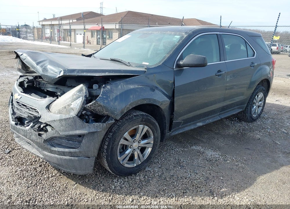 2017 CHEVROLET EQUINOX LS VIN: 2GNALBEK8H1585225