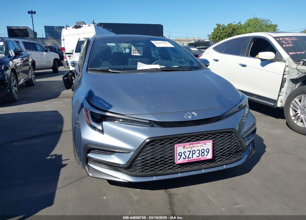 2025 TOYOTA COROLLA XSE VIN: 5YFT4MCE7SP231258