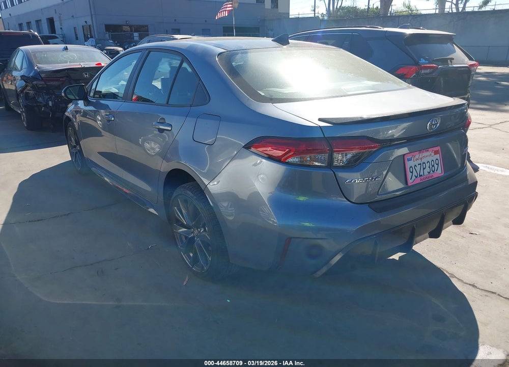 2025 TOYOTA COROLLA XSE VIN: 5YFT4MCE7SP231258