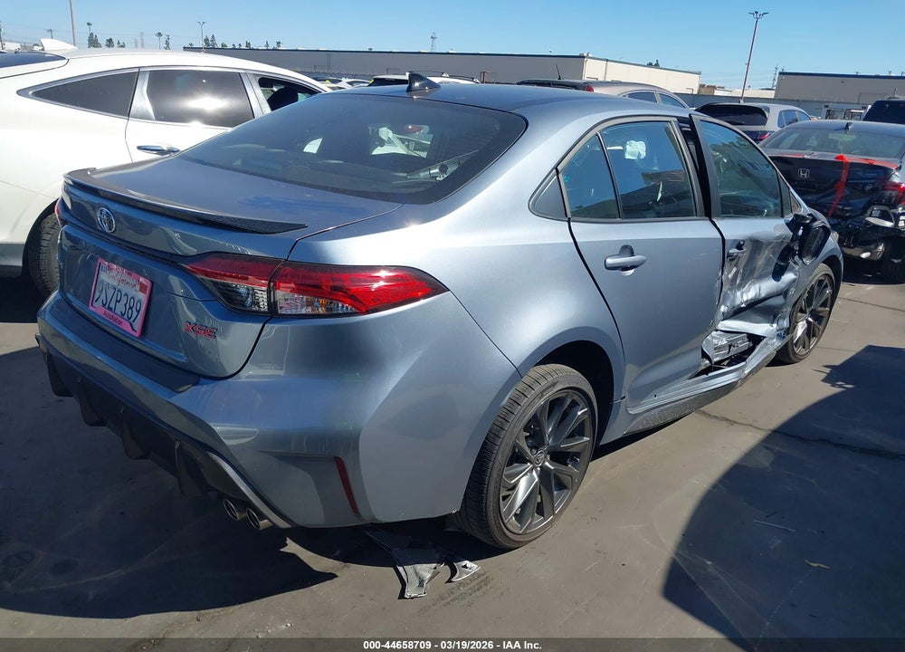 2025 TOYOTA COROLLA XSE VIN: 5YFT4MCE7SP231258