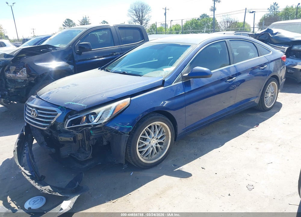 2016 HYUNDAI SONATA SE VIN: 5NPE24AF4GH314287