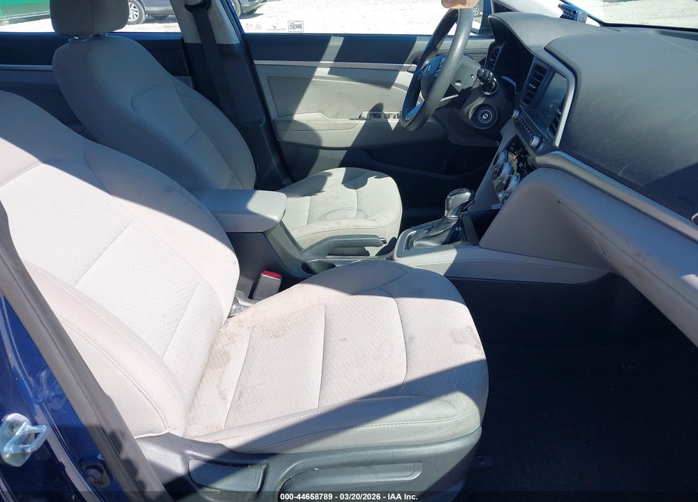 2019 HYUNDAI ELANTRA SEL VIN: 5NPD84LF8KH407636
