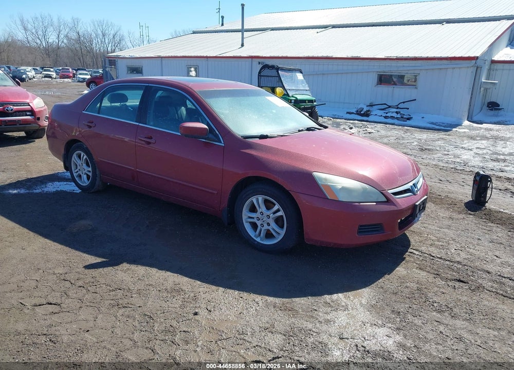 2007 HONDA ACCORD 2.4 EX VIN: 1HGCM56837A037478