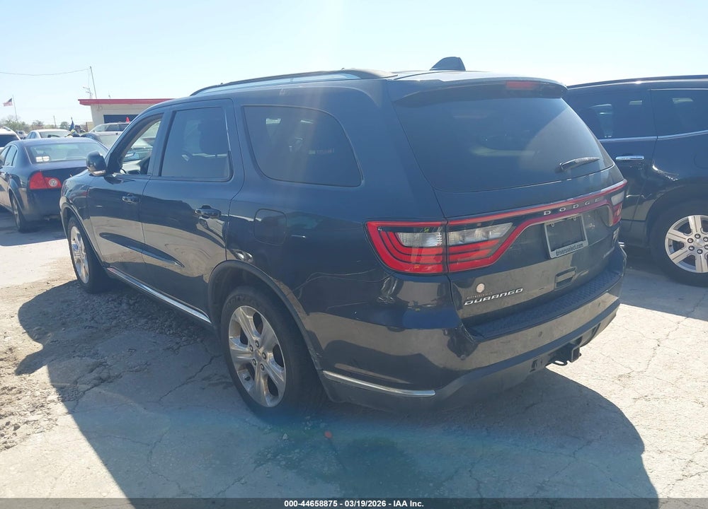 2014 DODGE DURANGO LIMITED VIN: 1C4RDHDG4EC592462