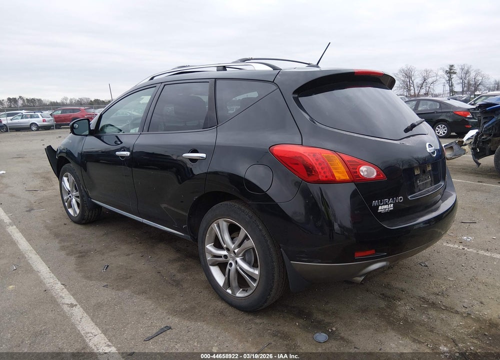 2010 NISSAN MURANO LE VIN: JN8AZ1MW7AW110688