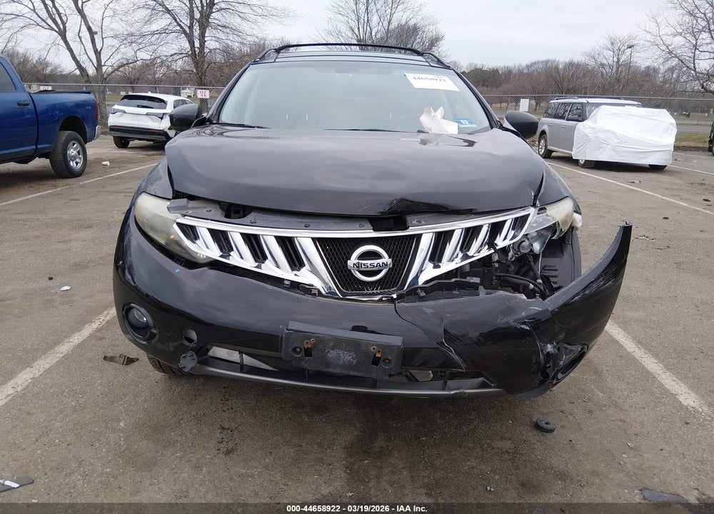 2010 NISSAN MURANO LE VIN: JN8AZ1MW7AW110688