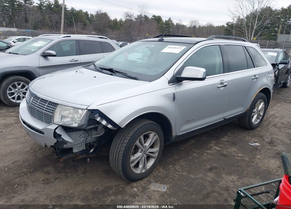 2010 LINCOLN MKX VIN: 2LMDJ8JCXABJ30647