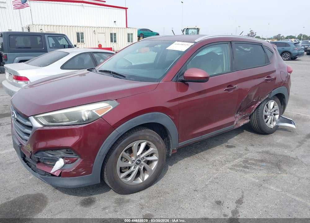 2017 HYUNDAI TUCSON SE VIN: KM8J33A43HU264764