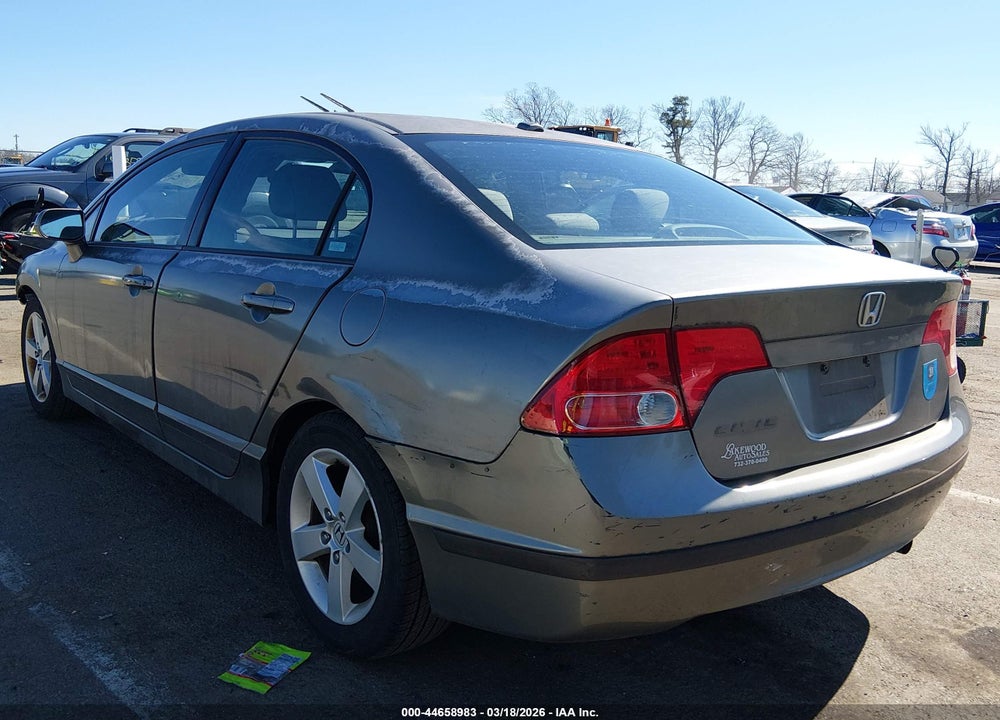 2008 HONDA CIVIC EX VIN: 2HGFA16848H514565