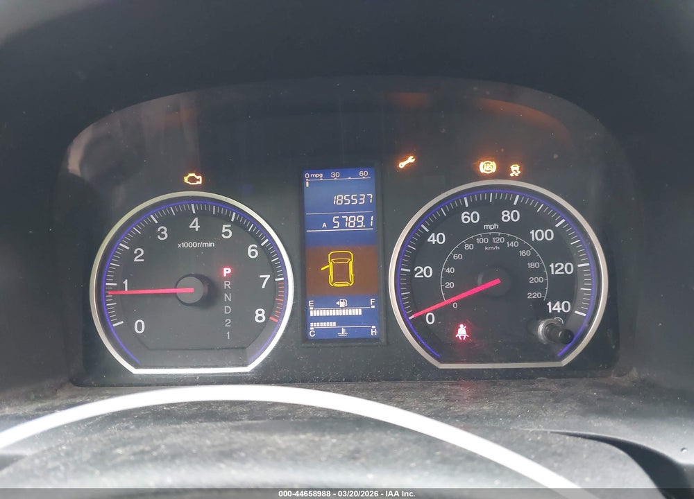 2011 HONDA CR-V LX VIN: 5J6RE4H34BL115713
