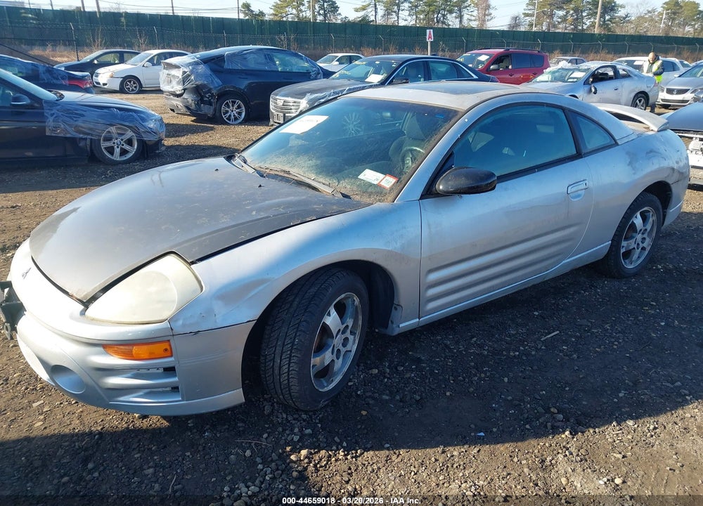 2003 MITSUBISHI ECLIPSE GS VIN: 4A3AC44G43E204539