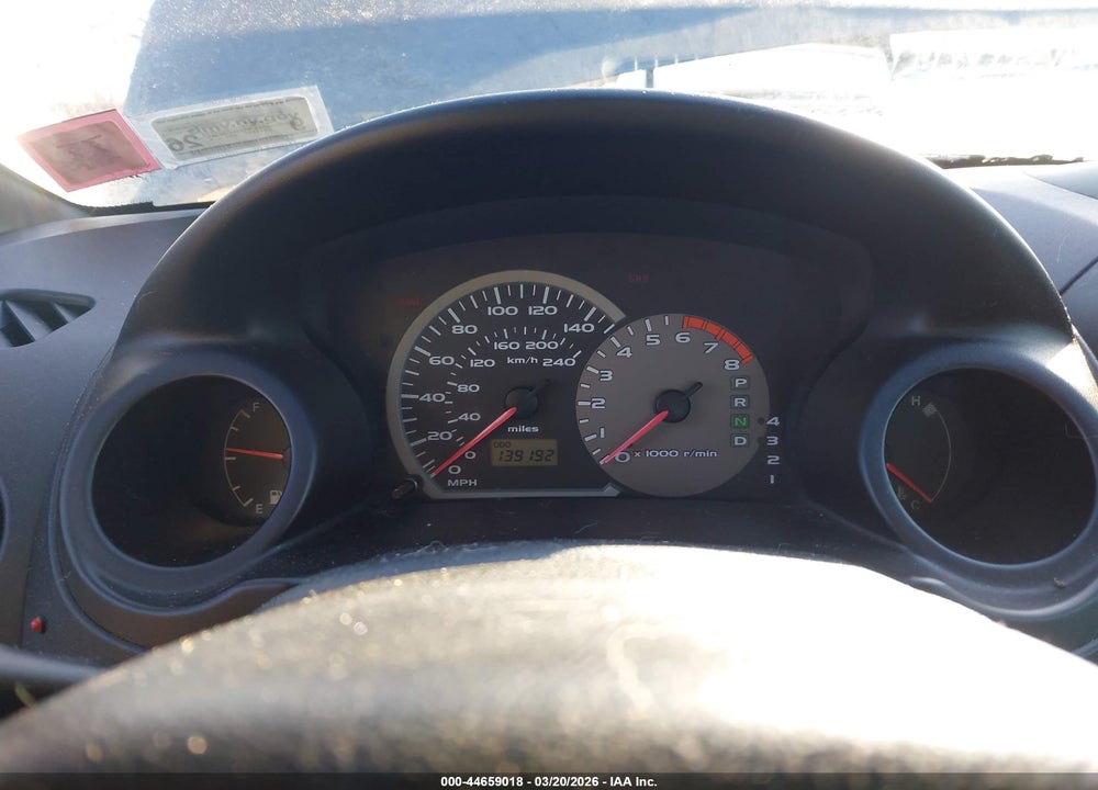 2003 MITSUBISHI ECLIPSE GS VIN: 4A3AC44G43E204539
