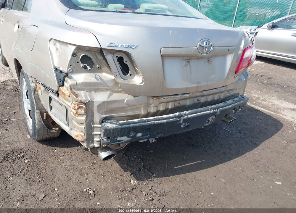 2007 TOYOTA CAMRY LE V6 VIN: 4T1BK46K27U050092