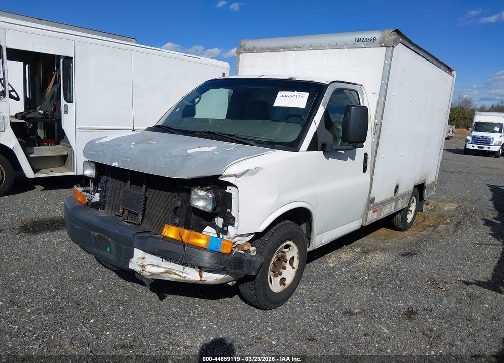2008 GMC SAVANA CUTAWAY WORK VAN VIN: 1GDGG31C681910788