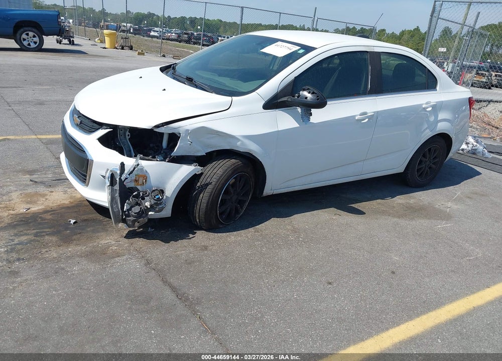 2017 CHEVROLET SONIC LT AUTO VIN: 1G1JD5SH6H4132170