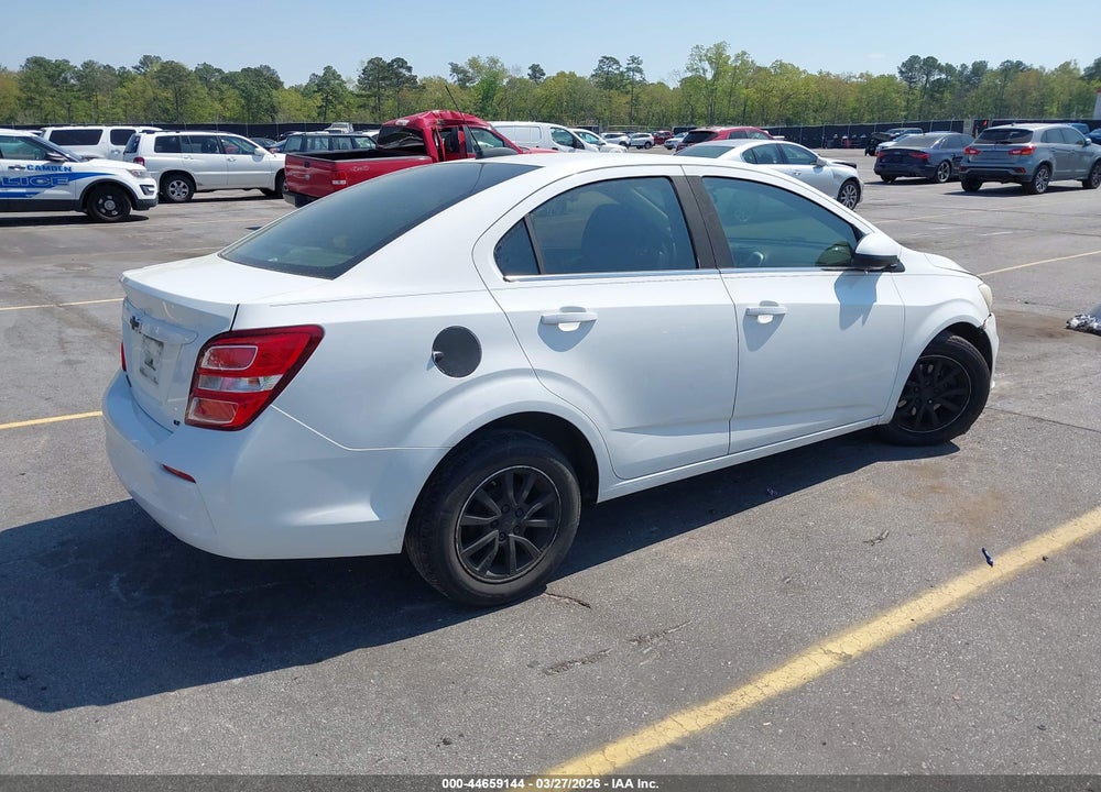 2017 CHEVROLET SONIC LT AUTO VIN: 1G1JD5SH6H4132170