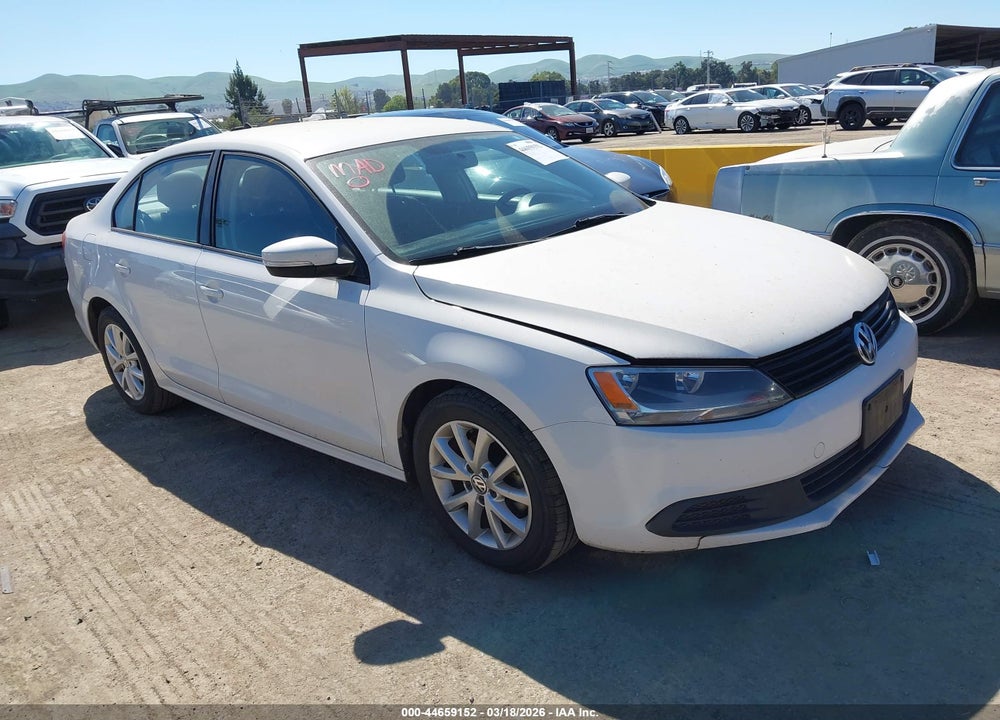 2012 VOLKSWAGEN JETTA 2.5L SE VIN: 3VWDP7AJ9CM301345