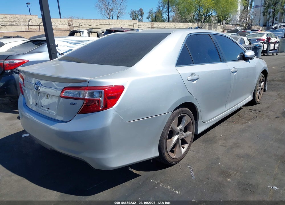 2013 TOYOTA CAMRY SE V6 VIN: 4T1BK1FK7DU529697