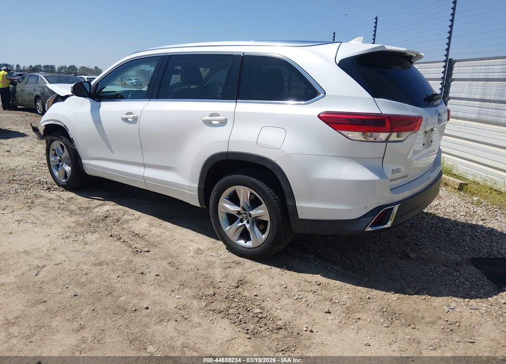 2017 TOYOTA HIGHLANDER LIMITED VIN: 5TDYZRFH8HS197194