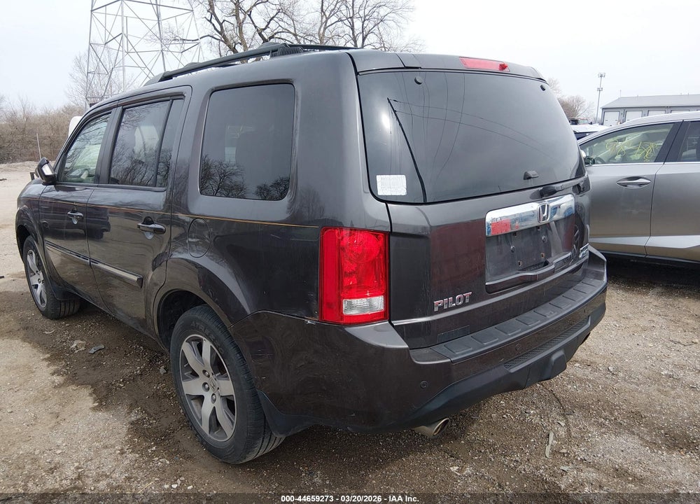 2012 HONDA PILOT TOURING VIN: 5FNYF4H94CB032676