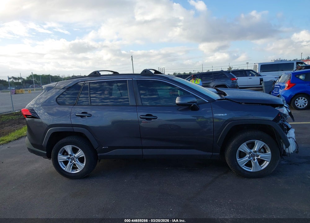 2019 TOYOTA RAV4 HYBRID XLE VIN: 2T3RWRFV2KW045548