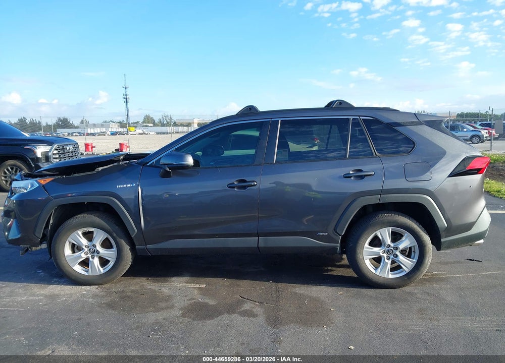 2019 TOYOTA RAV4 HYBRID XLE VIN: 2T3RWRFV2KW045548