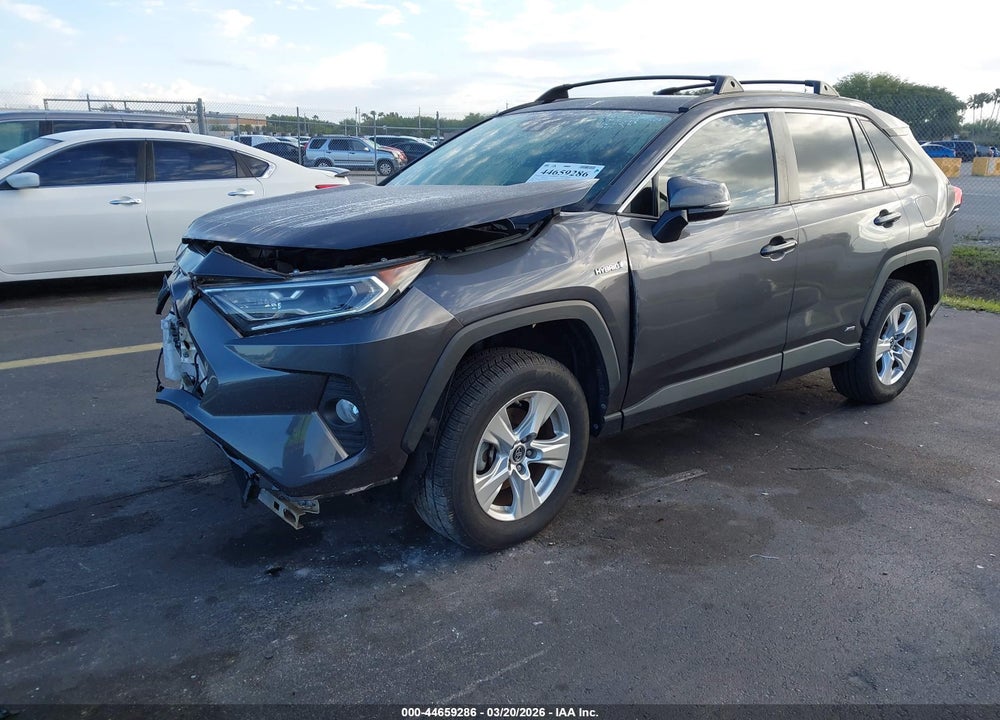 2019 TOYOTA RAV4 HYBRID XLE VIN: 2T3RWRFV2KW045548