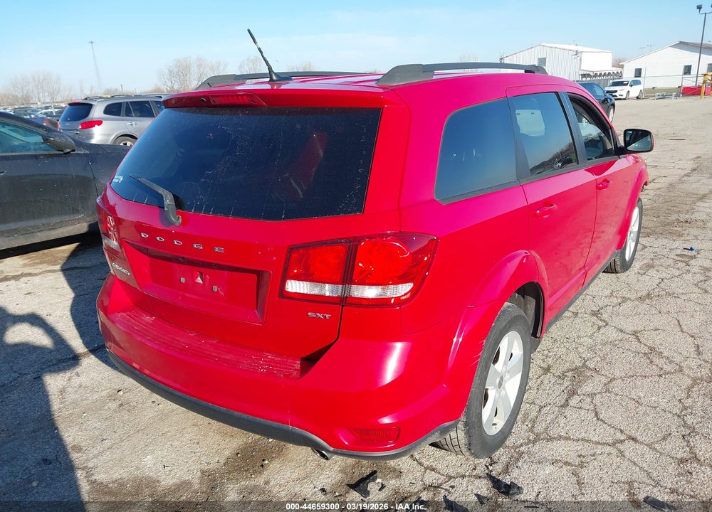2012 DODGE JOURNEY SXT VIN: 3C4PDCBG4CT368493