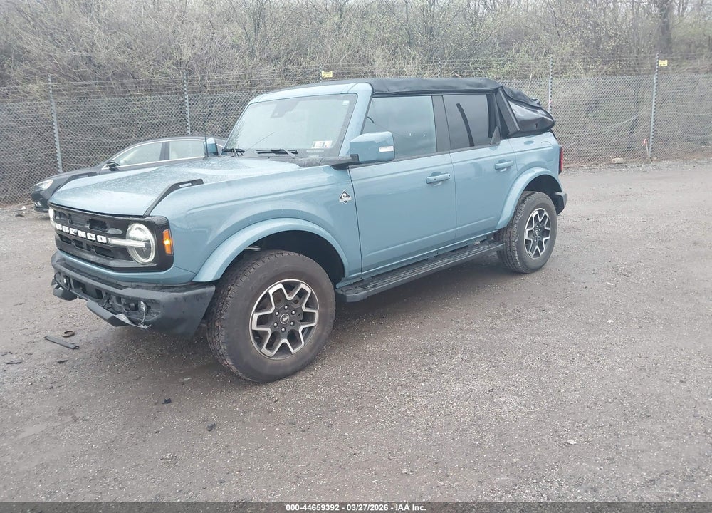 2022 FORD BRONCO OUTER BANKS VIN: 1FMDE5BH4NLB90017