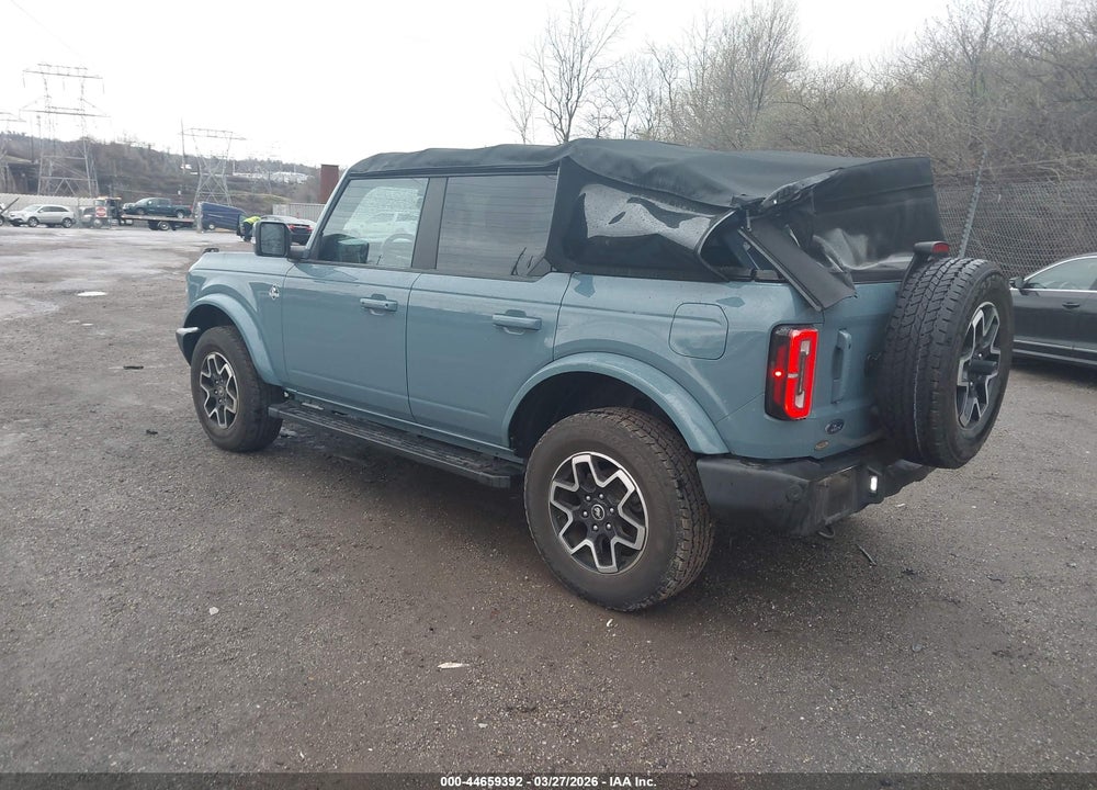 2022 FORD BRONCO OUTER BANKS VIN: 1FMDE5BH4NLB90017