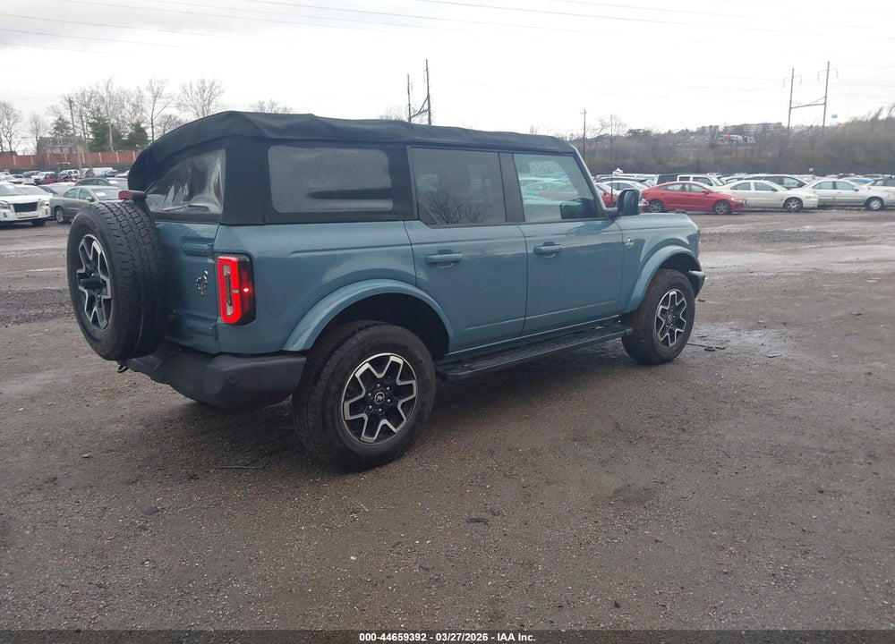 2022 FORD BRONCO OUTER BANKS VIN: 1FMDE5BH4NLB90017