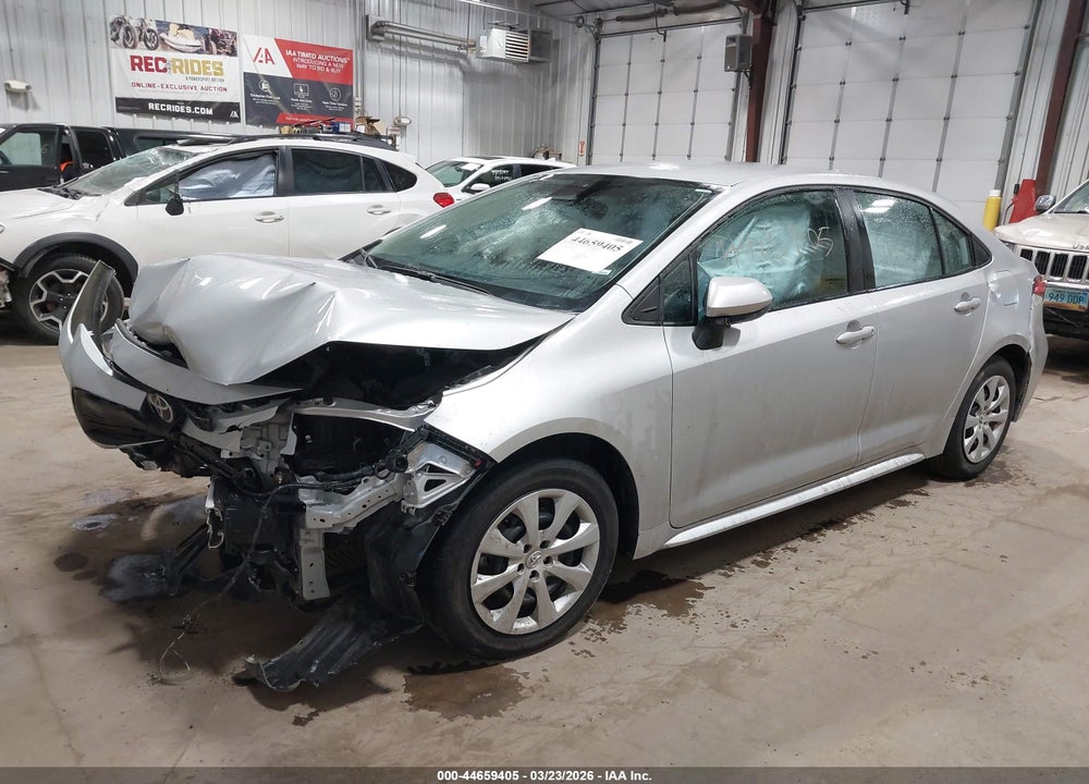 2025 TOYOTA COROLLA LE VIN: 5YFB4MDE8SP320587