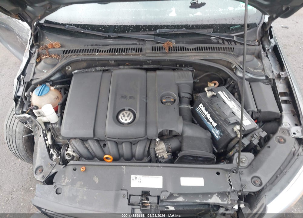 2013 VOLKSWAGEN JETTA 2.5L SE VIN: 3VWDX7AJ6DM363836