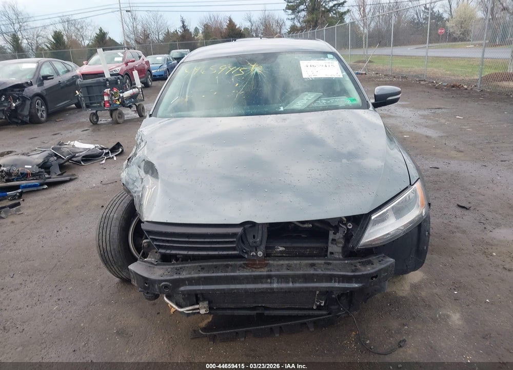 2013 VOLKSWAGEN JETTA 2.5L SE VIN: 3VWDX7AJ6DM363836