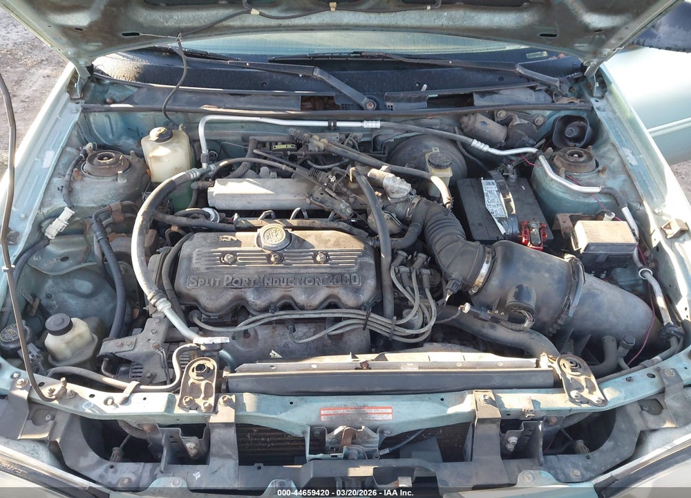 1997 FORD ESCORT LX VIN: 3FALP15P0VR166875