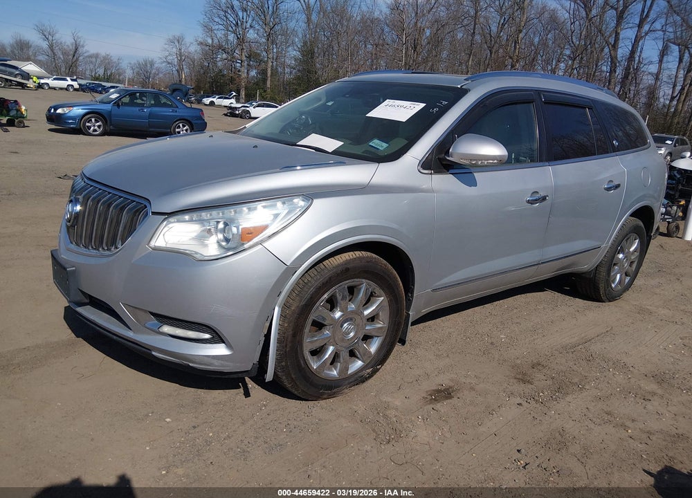 2014 BUICK ENCLAVE LEATHER VIN: 5GAKVBKD1EJ296669