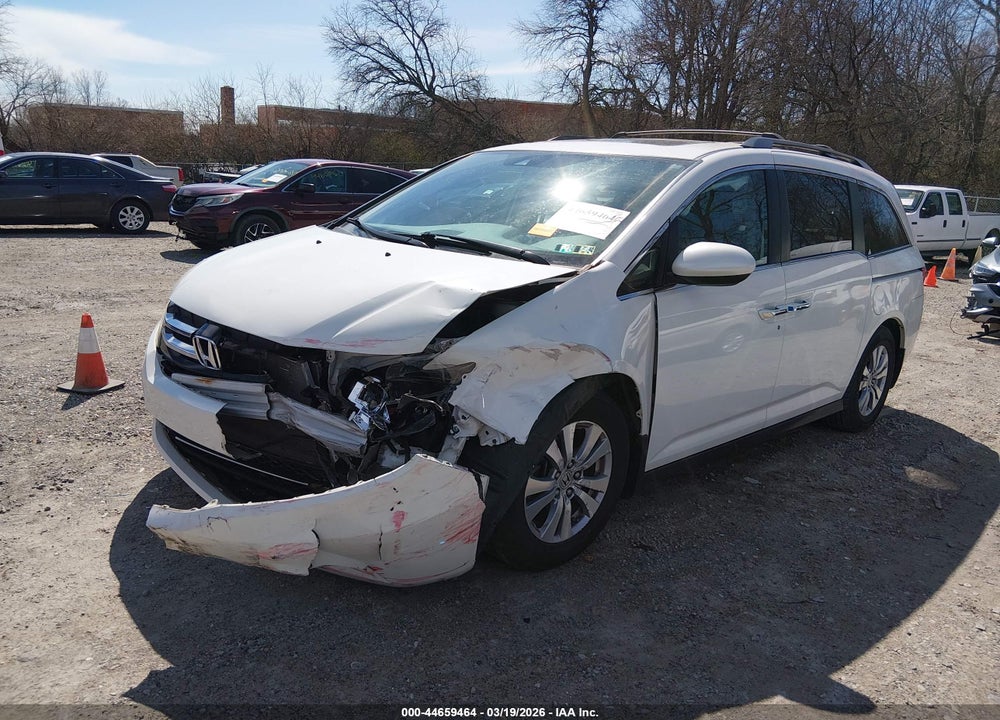 2015 HONDA ODYSSEY EX-L VIN: 5FNRL5H64FB066923