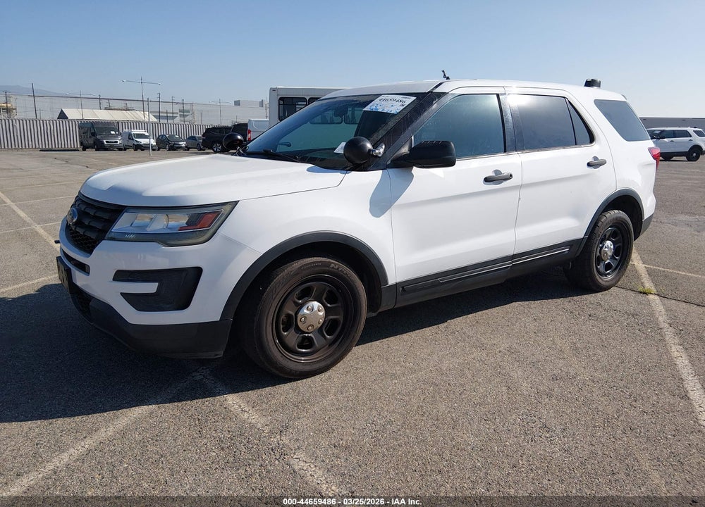 2016 FORD UTILITY POLICE INTERCEPTOR VIN: 1FM5K8AR6GGC73405